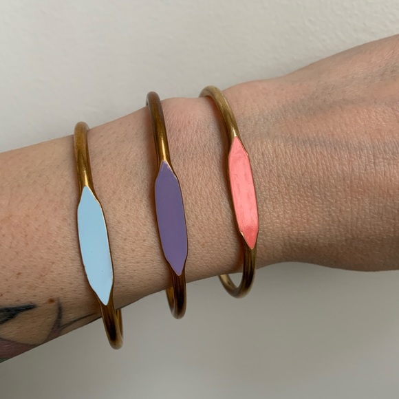 3 vintage bangles in size small - Picture 3 of 9